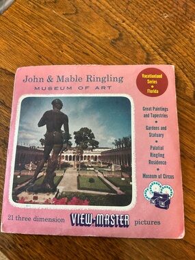 View-Master John & Mable Ringling Museum of Art, Florida Reel Packet